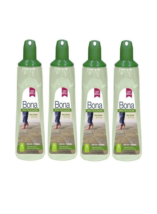 Bona Professional 4 Pack of Bona Stone Tile & Laminate Floor Cleaner Refill Cartridge, 33 oz - Image 2